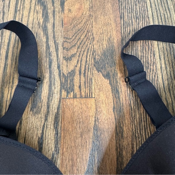 Chantelle Comfort Chic Full Coverage Memory Cup Black Bra 36I - Picture 2 of 7